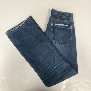 Paper Denim & Cloth Jeans Distressed Ring x Ring Denim Button Fly Made in USA 31